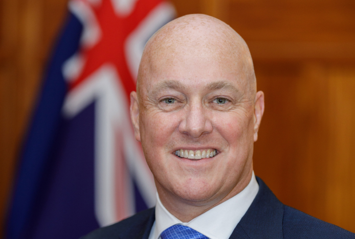 NZ Prime Ministers Christopher Luxon